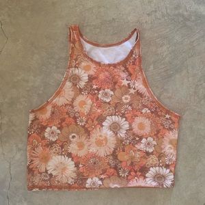 Teeki yoga top in sunburst size M/L